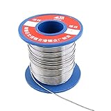 uxcell　はんだワイヤリール　リール巻はんだ　ロージンコア　錫リード　ワイヤロール　0.8mm 300g