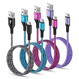 iPhone 16充電ケーブル USB Type C ケーブル 急速充電 【0.9M/ 4本セット/QC3.0対応】 タイプc 充電ケーブル type cコード iPhone16シリーズ、 Galaxy A35 S24 Ultra A55、Motorola Moto G Stylus 5G 2024その他Android USB-C機器対応