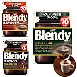 AGF(エージーエフ) AGF ブレンディ インスタントコーヒー 袋 飲み比べセット 140g×3種 【 詰め替え エコパック 】【 アソートセット 】【 詰め合わせ 】