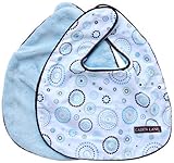 Caden Lane Classic Collection Bib Set, Blue Circle Dot, 2-Count by Caden Lane [並行輸入品]