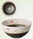 赤花絵手洗鉢（器具付）568-01