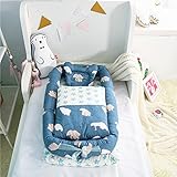Abreeze Baby Travel BedベビーベッドDedポータブルベビーベッドポータブル赤ちゃんCots 0 – 18月の赤ちゃん3pcs L35.4"xW21.6"xH6"(Removabl