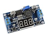 (SHINA) LM2596 3LED降圧電源モジュール デジタルDC-DC コンバーター 入力4V-40V 出力1.25V-37V 3A