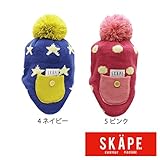 【SiShuNon/SKAPE】ドットメット エスケープ ドット 水玉 メットボンボン 帽子 M 5 ピンク