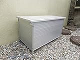 アルミ製ベンチストッカー W900xD450xH485～497（アジャスターで調整可能）組立簡単！収納庫 DIYにお勧め