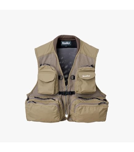 Amazon.co.jp: [シマノ] ストリームメッシュベスト VE-066V ベージュ