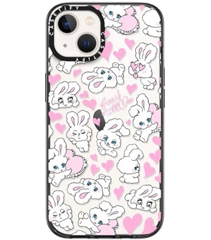 Amazon.co.jp: CASETiFY インパクトケース iPhone 13 - Bunnies