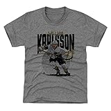 500レベルWilliam・カールソンVegas Hockeyユースシャツ – ウィリアム・・カールソンRise Kids Small (6-7Y) グレイ