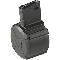 Amazon | HTGベーシック 電動M4/M16用 1600連 ドラムマガジン