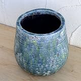 【ノーブランド品】マルセル青緑L（直径19.5cm）[穴なし]