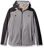 NFL新しいEngland Patriots Boys Youth " Delta "フルZipジャケット、マゼンタピケヘザー、XL ( 18 )