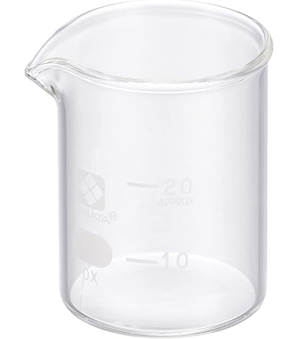 Amazon | HARIO(ハリオ) ビーカー 目安目盛付 20mL B-20 SCI 1個
