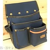 ナイロン仮枠釘袋工具差し付　ファスナー付　BK06F