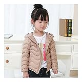冬物　ダウンジャケット　子供服　防寒　着心地良い　保温する　アウター　キッズ　黄色い　140