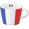 逸品社 シュガーランド マグカップ 国旗柄 フランス 380cc 日本製 電子レンジ 食洗器 対応 10953-7