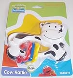 Sesame Street Beginnings BPA Free Baby Cow Rattle by Sesame Street [並行輸入品]