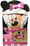 Disney Minnie Mouse Hooded Bath Towel by Jay Franco & Sons, Inc [並行輸入品]