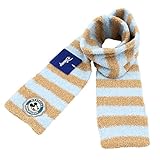 ミッキー マフラー 子供用 ボーダー柄[MK78137] ワンサイズ サックス