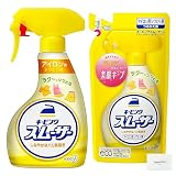 キーピング しわ取り剤 アイロン用スムーザー ハンディスプレー 400ml /キーピング しわ取り剤 アイロン用スムーザー 詰め替え 350ml (各1個2種類) Topsellerオリジナルポケットティッシュ付き
