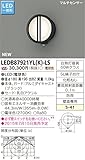 東芝ライテック LED一体形アウトドアブラケット マルチセンサー付ポーチ灯 ブラック φ180
