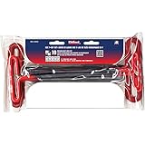 Eklind 53910 10 Piece 9 "シリーズクッショングリップ六角t-key Set withポーチ、サイズ: 3 / 32 " – 3 / 8 "