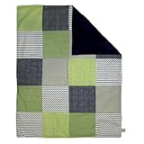 Trend Lab Multi-Patched Receiving Blanket, Perfectly Preppy by Trend Lab [並行輸入品]