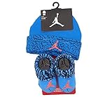 Baby Boy Nike Air Jordanブーティand Beanie Set ブルー