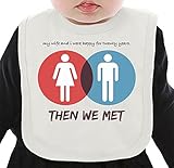 My wife and i ネクタイを有する有機ビブ Medium