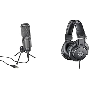 【セット買い】audio-technica USB マイクロホン AT2020USB+ テレワーク/在宅勤務/生放送/録…