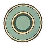 Joy Carpets Kid Essentials Ripples Misc Sold Color Area Rugs 64-Inch by 64-Inch by 0.36-Inch Woodlan
