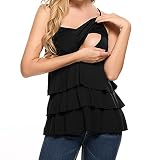 妊婦服 キャミソール 夏服 トップス Timsa 2018新番 マタニティ パジャマ 授乳口 ノースリーブTシャツ レディース トップス インナー スプライス 授乳口付き ルームウェア 春夏 快適 ゆ