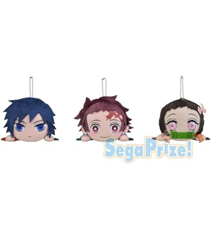 Amazon.co.jp: セガ 鬼滅の刃 エクストラ寝そべりぬいぐるみVol.3 全3