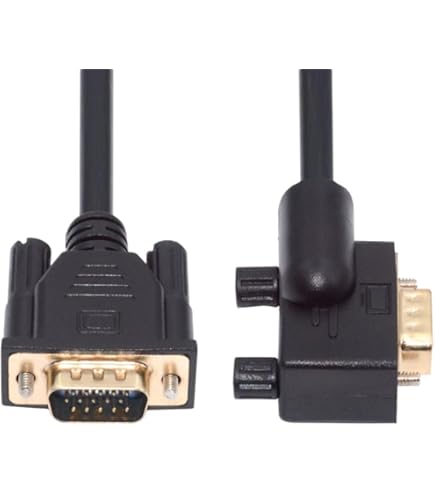 Amazon.co.jp: NFHK 90度 下向きVGA RGBオス→ストレートオス延長