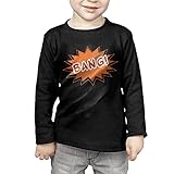 BANG!　漫画　マンガ 子供服 春秋 長袖 Tシャツ トレーナー 丸い襟 キッズ 男の子 女の子 ベビー おしゃれ カジュアル ファッション 可愛い