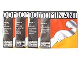 バイオリン弦 Thomastik Dominant/ドミナント弦 4/4サイズ用 EADG線 No.130 E線（ボールエンド弦）+No.131 A線+No.132A D線+No.133 G線 4/4セット E/A/D/G弦セット