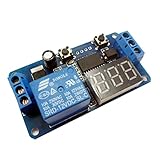 ラブ LED DC 12 v ホーム オートメーション遅延タイマー制御スイッチ リレー モジュール デジタル表示