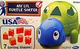 MY LI'L TURTLE SORTER WITH 7 SORTING SHAPES *MADE IN THE USA* [並行輸入品]
