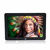Celendi 12 inch 1280x800 Hi-Res Ultra-thin Digital Photo Frame MP3 Video Player with Motion Sensor &