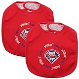 Baby Fanatic Team Color Bibs, Philadelphia Phillies, 2-Count by Baby Fanatic [並行輸入品]