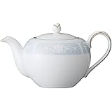 Noritake ノリタケ ティー ポット 520cc レースウッドゴールド   ブルー ファインポーセレン T94423/1507-2