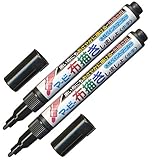 マービー 布描きしましょ No.1 ブラック 2本入 マービー 布描きしましょ No.1 ブラック 2本入