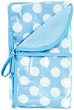 午前午後キッズ84018ブルードットリバーシブルブランケット