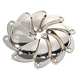 awakingdemi引き出しPulls、10個アンティーク食器棚キャビネット引き出しプルドアノブ家具シェルハンドル