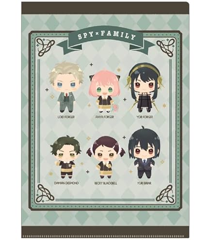 10枚ナノックススパイファミリー クリアファイル シークレット？ 2025