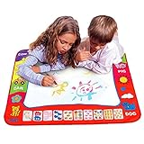 owillおもちゃギフト図面おもちゃマットマジックPen Aquaドゥードゥル子供の教育玩具1マット+ 2水図面ペン