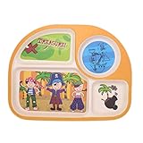キッズベビークリエイティブ分割プレート/摂食用品/食器セット-02