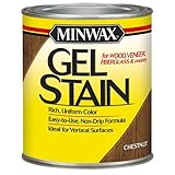 Minwax 66010 1 Quart Gel Stain Interior Wood, Chestnut by Minwax