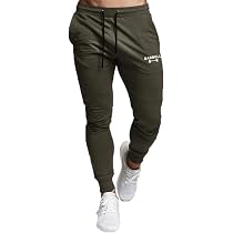 Amazon | [Manatsulife]メンズ トレーニングパンツ ジム ジョガー