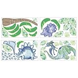 Truly Scrumptious Dinosaur Tracks Nursery Bedding Collection (Wall Decals) by Truly Scrumptious by H