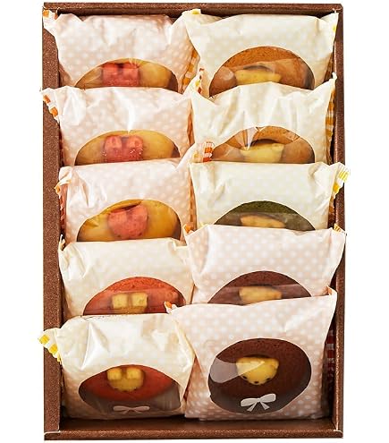 Amazon.co.jp: ギフト お菓子 アニマル ドーナツ 8個 : 食品・飲料・お酒